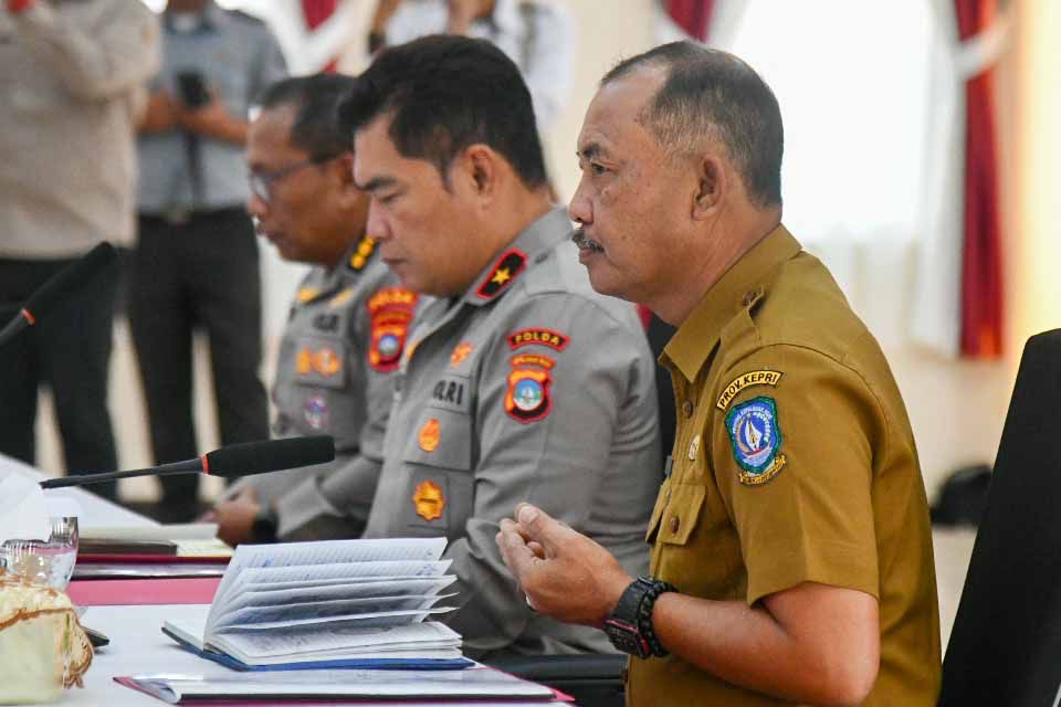 Sekdaprov Adi Ikuti Rakor Perdana Gugus Tugas TPPO Kepri