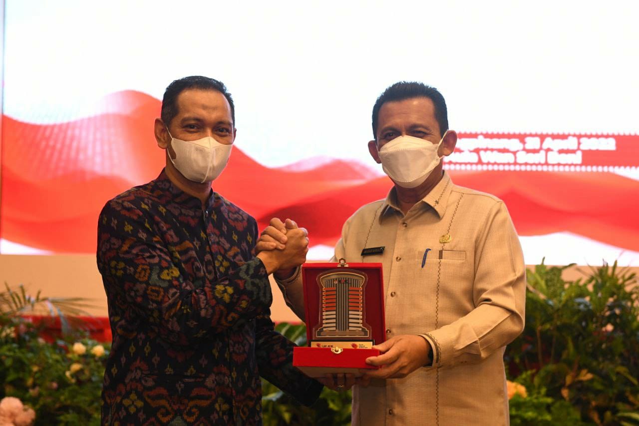 Nilai MCP Provinsi Kepri 2021 Capai 80.71 Persen, diatas Rata-rata Nasional