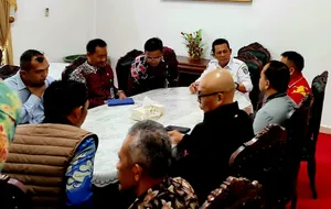 Gubernur Ansar Pimpin Rapat Terbatas Bersama Bupati Lingga dan OPD