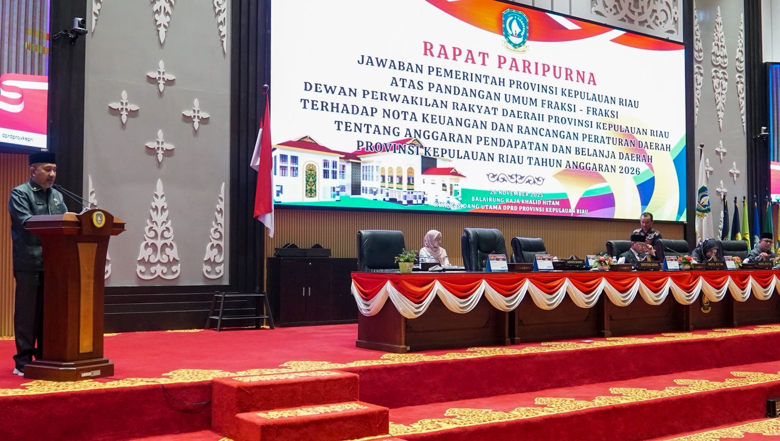 Pemprov Kepri Paparkan Jawaban atas Ranperda APBD 2026: Fokus Pendapatan, Strategi Fiskal, dan Prioritas Pembangunan
