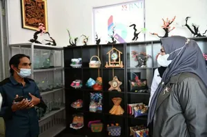 TP PKK Kepri Kunjungi Dekranasda Dan Rumah Kreatif Karimun
