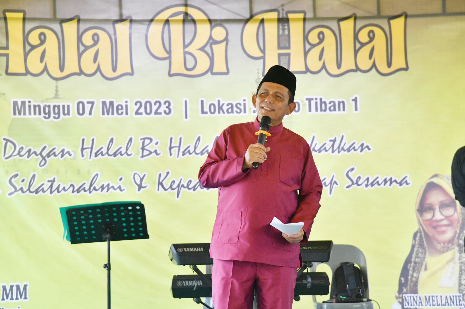 Gubernur Ansar Hadiri Halal Bi Halal  Bersama Masyarakat Tiban Kota Batam