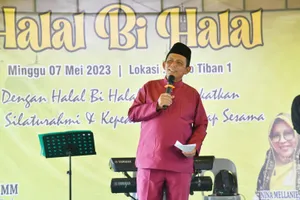 Gubernur Ansar Hadiri Halal Bi Halal  Bersama Masyarakat Tiban Kota Batam