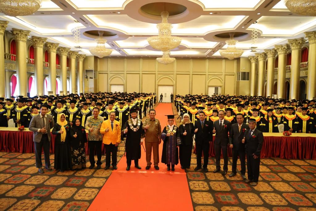 Gubernur Ansar Hadiri Wisuda UT Batam, Ajak Jadikan Sebagai Starting Poin Langkah Selanjutnya