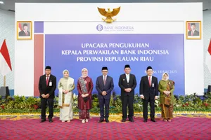 Hadiri Upacara Pengukuhan Kepala Perwakilan BI Kepri yang Baru, Gubernur Ansar: "Bank Indonesia Mitra Strategis Percepatan Pembangunan"