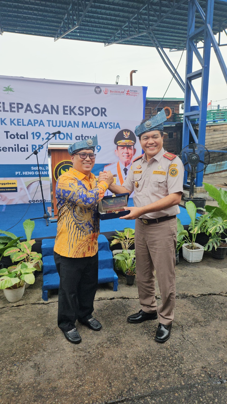 Wagub Nyanyang Hadiri Pelepasan Ekspor di Batam, Dorong Ekspor Komoditas Unggulan