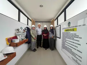 Visitasi Jurusan Kefarmasian Institut Kesehatan Mitra Bunda Kota Batam