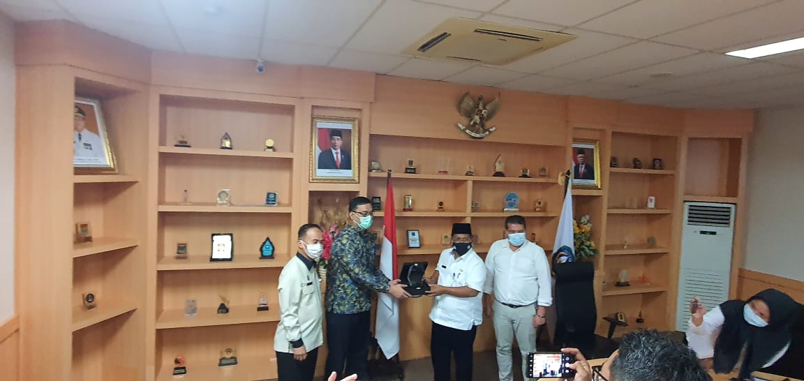 Pemprov Kepri Gelar Rakor Audiensi PT Palapa Ring Barat  Terkait Pemanfaatan Jaringan Tulang Serat Optik Palapa Ring