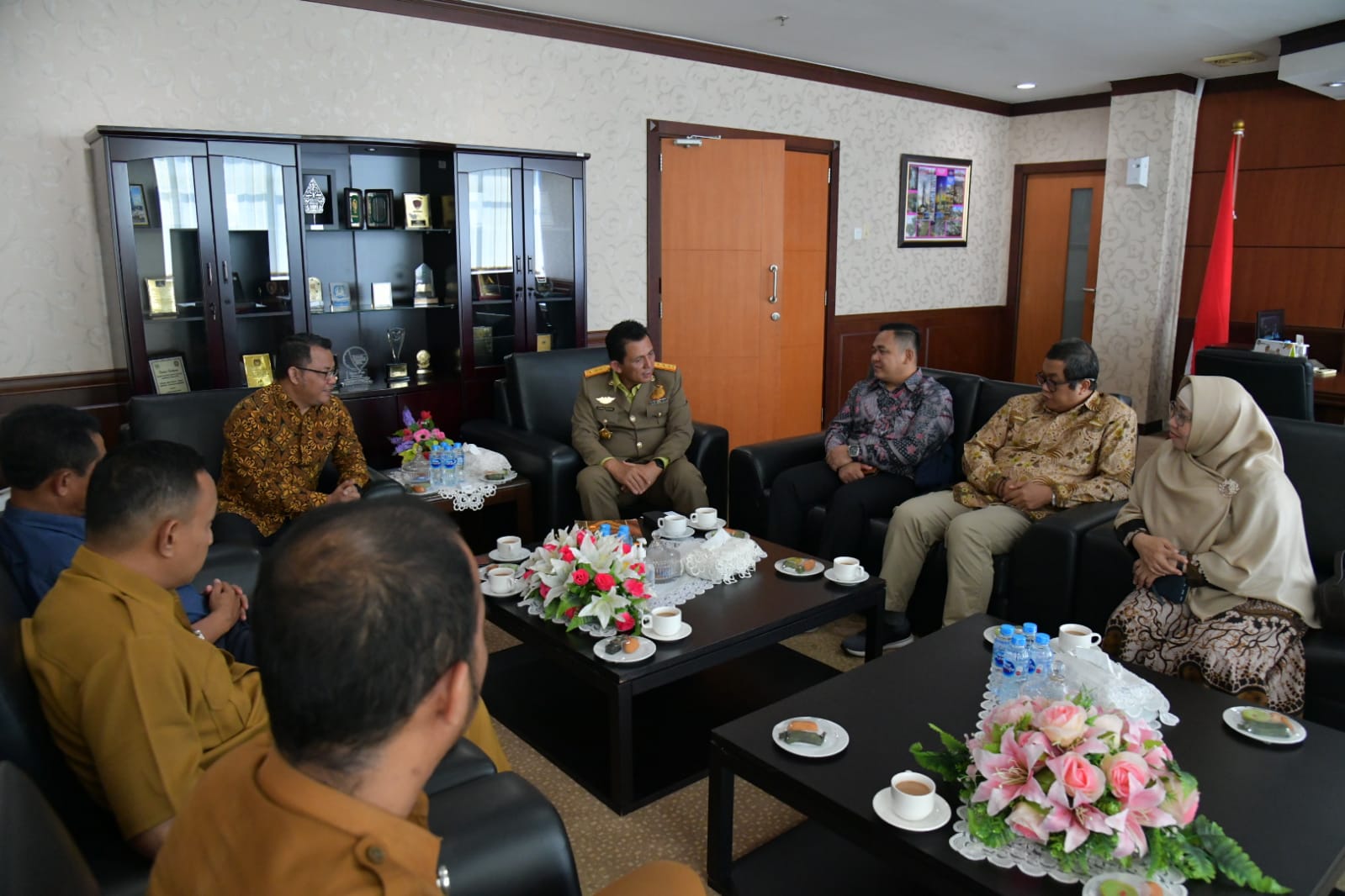 Gubernur Ansar Terima Komisioner Bawaslu Kepri