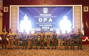 Gubernur Ansar Serahkan DPA T.A. 2024 Kepada Para Kepala OPD