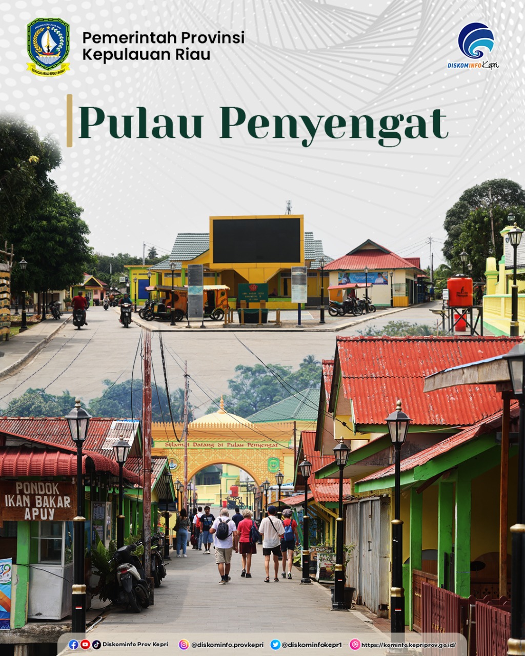 Pulau Penyengat Semakin Memikat Dengan Tampilan Baru