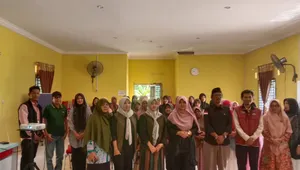 Kolaborasi dalam rangka Pemberdayaan Masyarakat Desa Air Gelubi Kabupaten Bintan- GERMAS