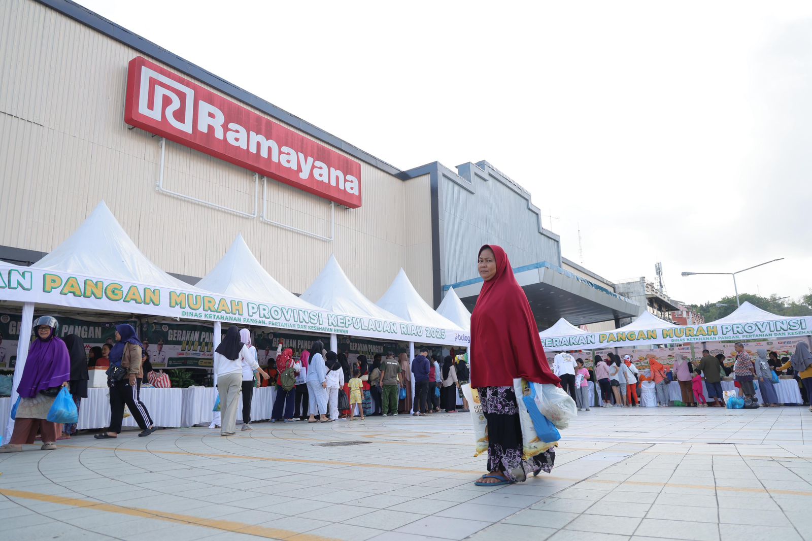 Gerakan Pangan Murah Serentak di Kepri Disambut Antusias Masyarakat