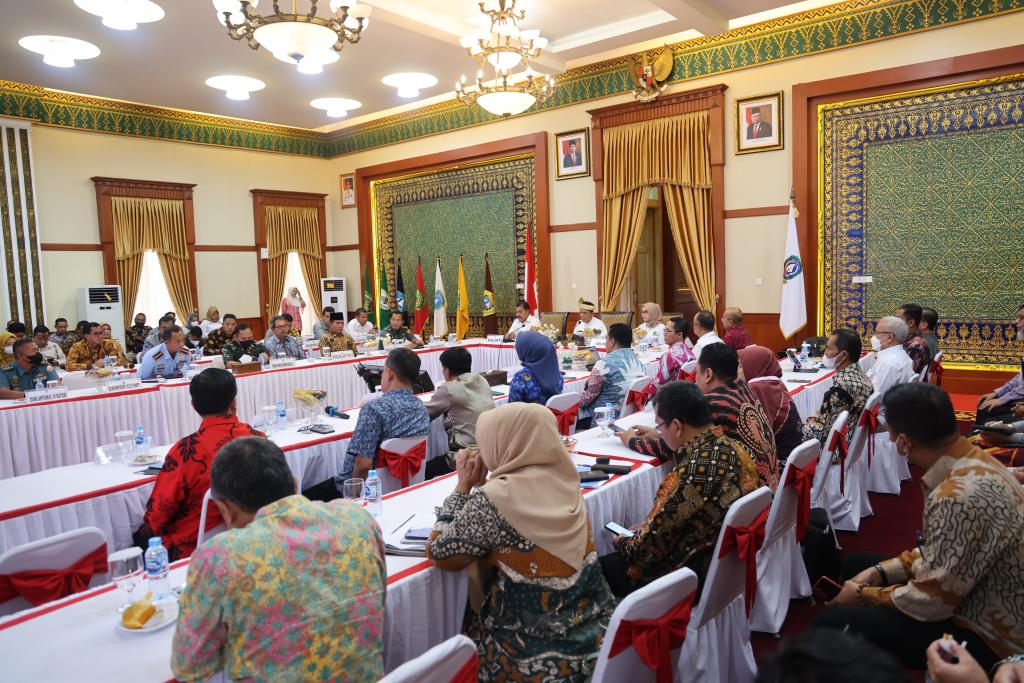 Jelang Nataru, Gubernur Ansar Rapat Bersama Bupati Walikota dan Forkopimda Kepri