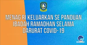 Menag RI Keluarkan SE Panduan Ibadah Ramadhan Selama Darurat Covid-19