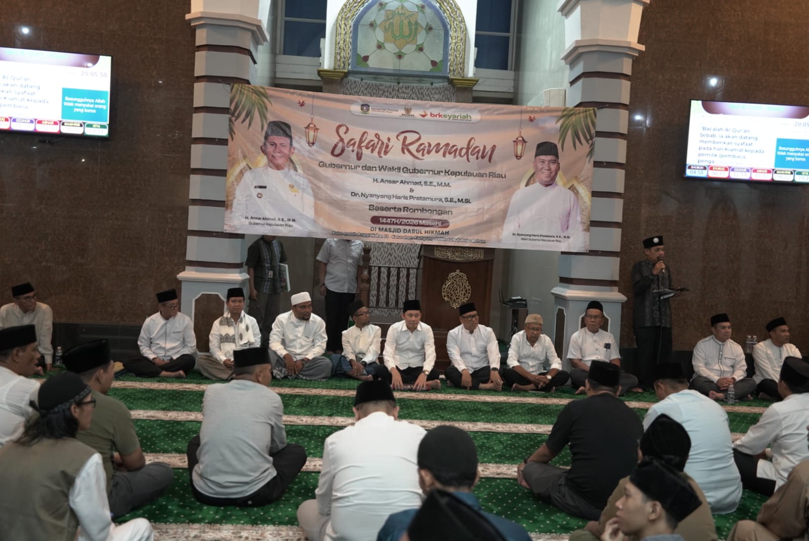 Safari Ramadhan Wagub Nyanyang di Tanjung Uma dan Baloi Indah, Perkuat Ukhuwah dan Serahkan Bantuan