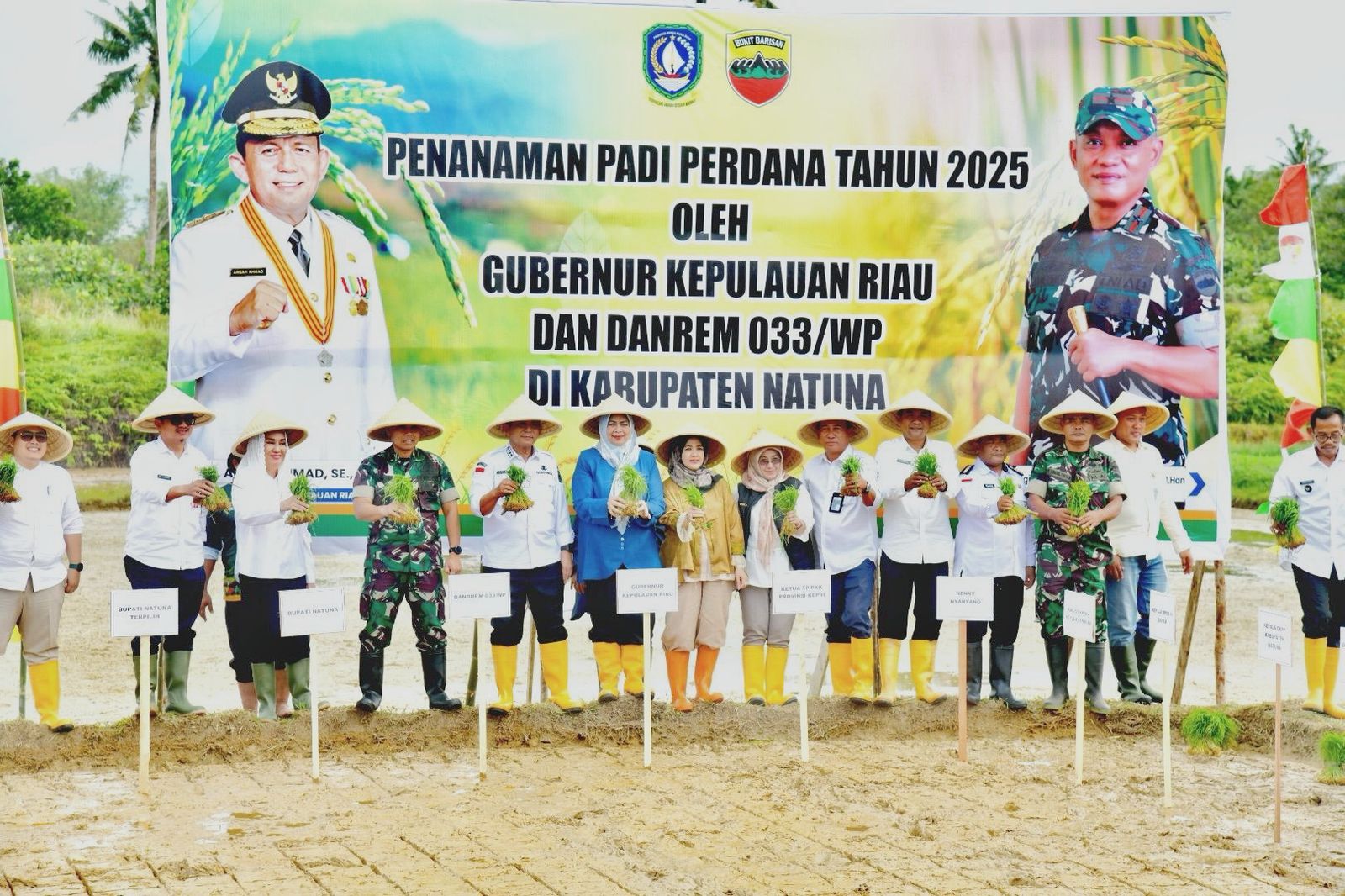 Tanam Perdana Padi di Natuna, Pemprov Kepri Perkuat Ketahanan Pangan