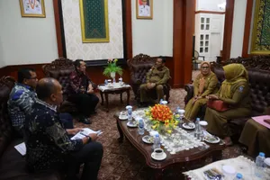 Gubernur Ansar Beraudiensi dengan Kakanwil DJP Kepri Bahas SPT Tahunan dan Pemadanan NIK-NPWP