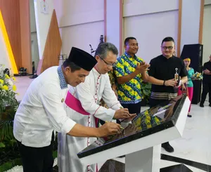 Gubernur Ansar Ahmad Resmikan Gedung Baru SMA Katolik Yos Sudarso Kota Batam