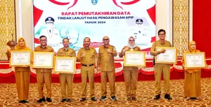 Pemprov Kepri Beri Penghargaan kepada Enam OPD atas Komitmen dalam Tindak Lanjut Pengawasan 2024
