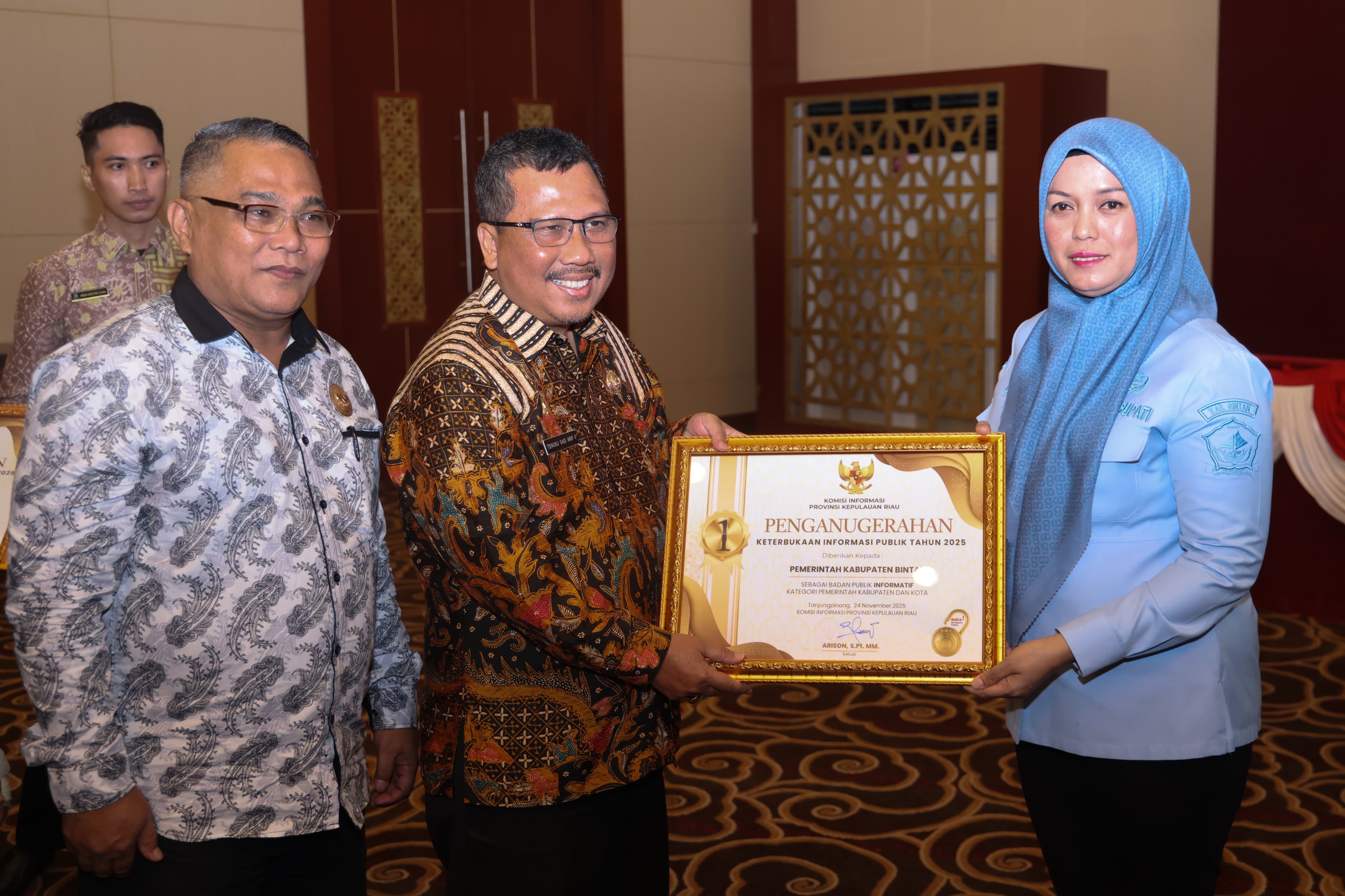 Anugerah KIP Kepri 2025: Jumlah Badan Publik Informatif Melonjak Dua Kali Lipat