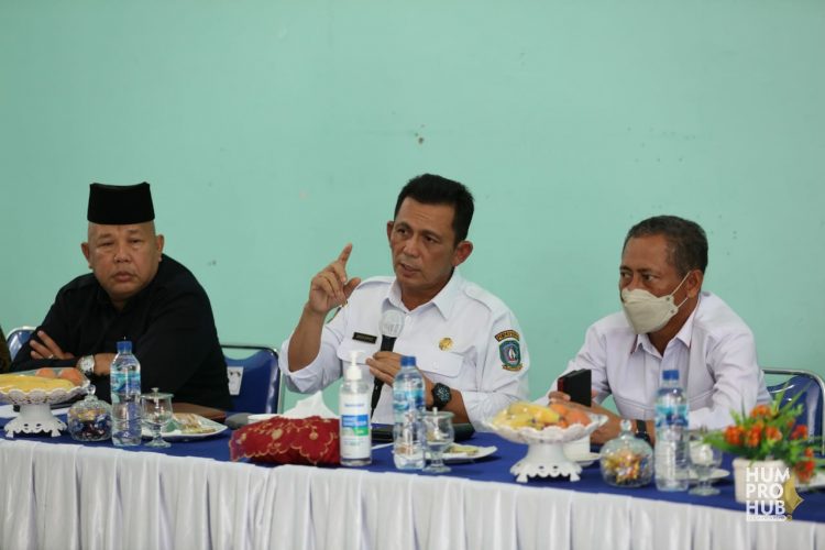 Gubernur Bersilaturahmi Dengan Masyarakat Tg. Permai Sri Kuala Lobam