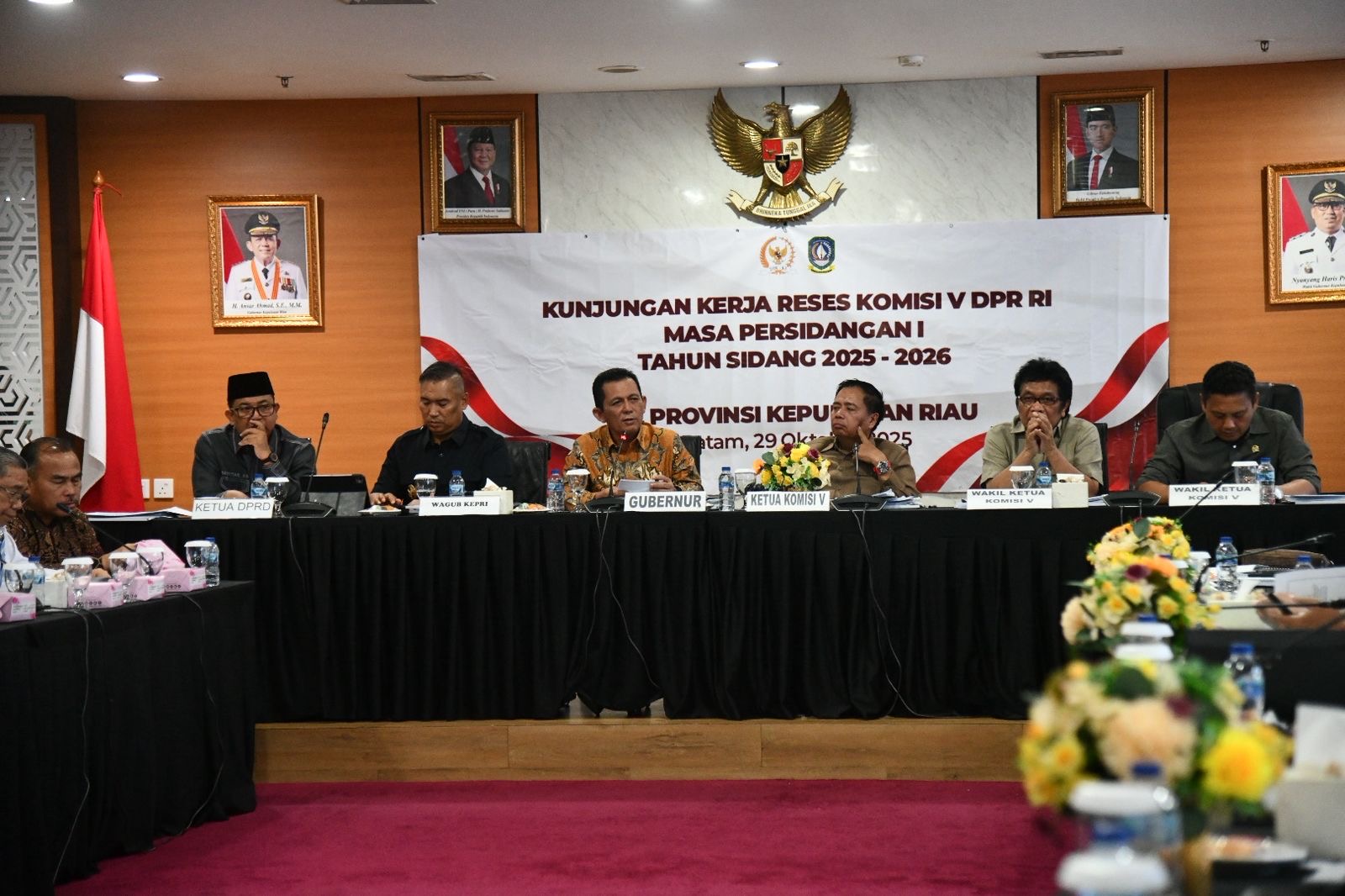 Gubernur Ansar Terima Kunjungan Kerja Komisi V DPR RI Bahas Percepatan Pembangunan Jembatan Batam–Bintan