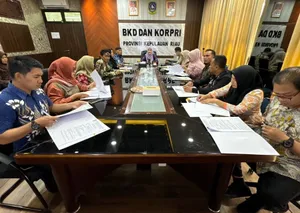 Jelang Pengangkatan PPPK Tahap I, Pegawai Non-ASN BKD dan KORPRI Tandatangani Kontrak Kerja