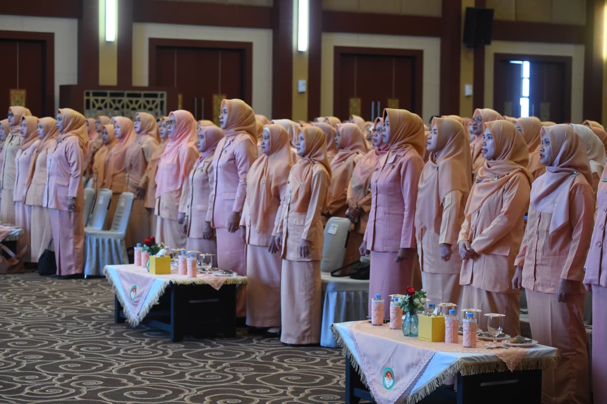Pengurus DWP Kepri dan Kabupaten/Kota Masa Bakti 2024–2029 Resmi Dikukuhkan
