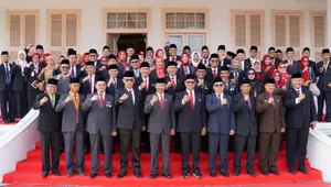 Sekdaprov Adi Prihantara Pimpin Upacara Peringatan HUT ke-78 Kemerdekaan RI di Lingkungan Pemprov Kepri