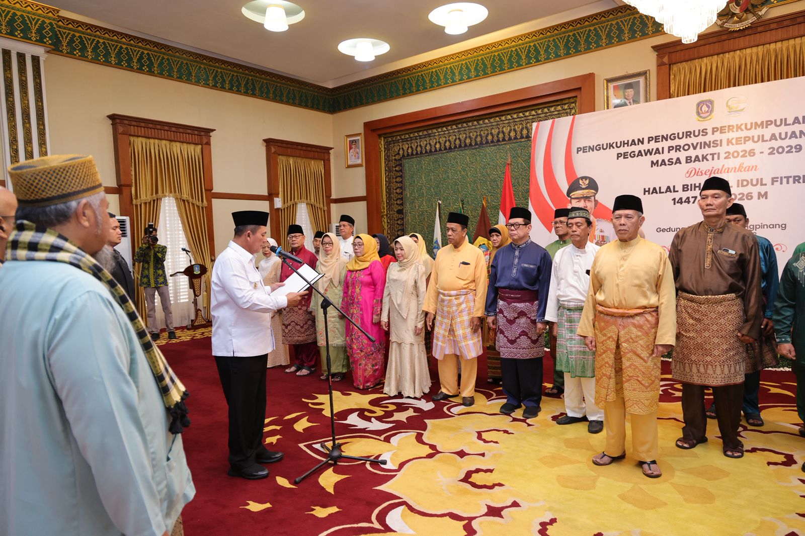 Gubernur Ansar Kukuhkan Pengurus Purnabakti Kepri, Dorong Peran dalam Pembangunan Daerah
