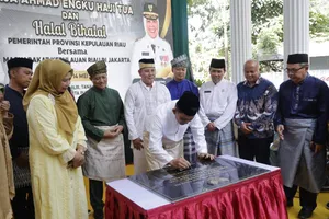 Rumah Singgah Raja Ahmad Engku Haji Tua Diresmikan Gubernur Ansar