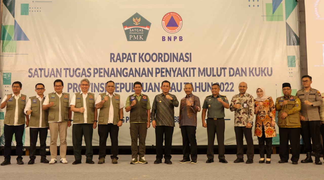 Kepala BNPB RI Buka Rakor Satgas Penanganan PMK Kepri