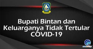 Bupati Bintan dan  Keluarganya Tidak Tertular  COVID-19