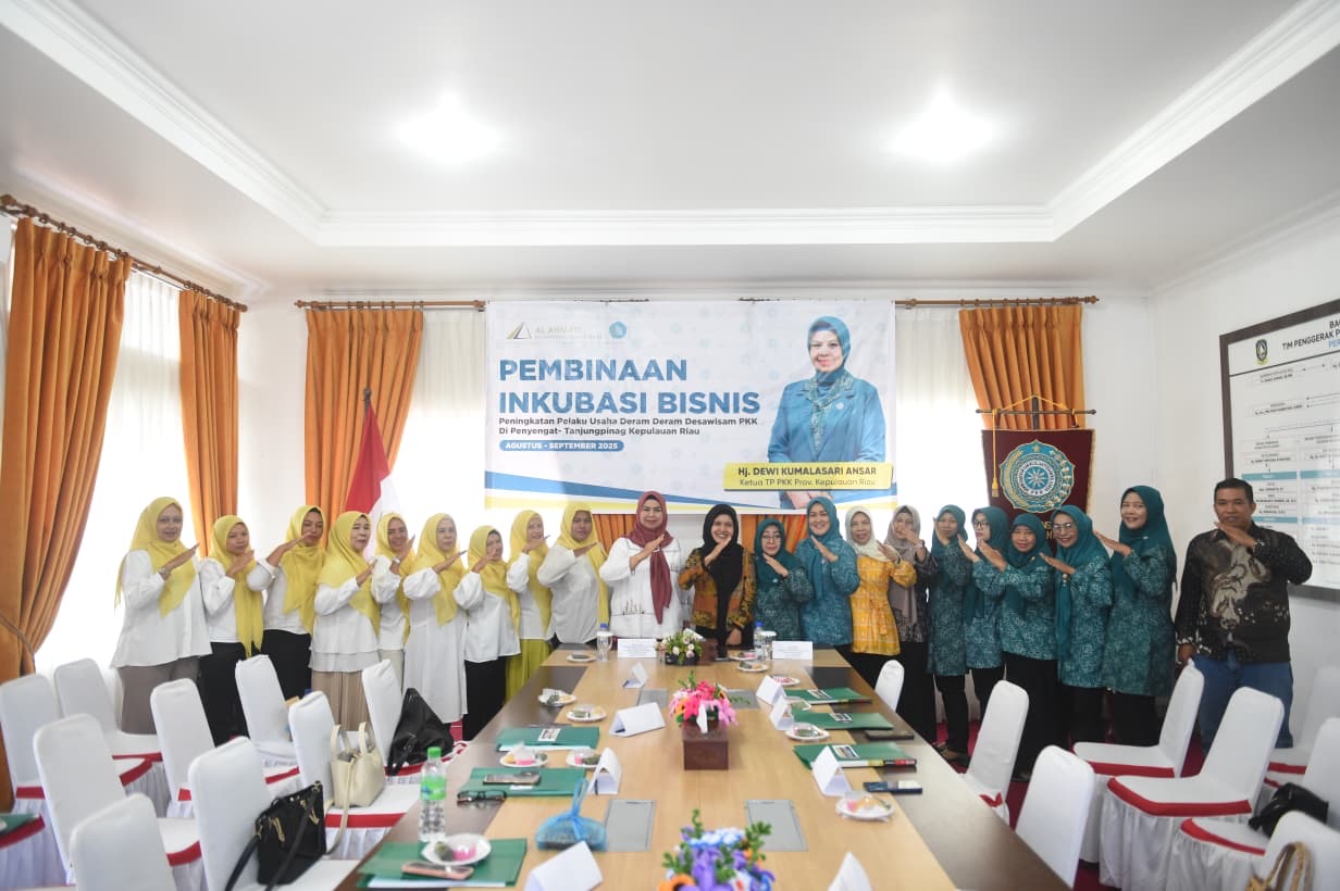 TP-PKK Kepri Gandeng AEC, Dorong UMKM Deram-Deram Penyengat Naik Kelas