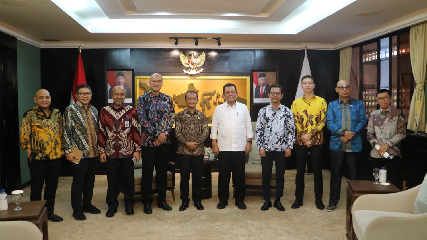 Gubernur Ansar Temui Menteri Investasi  Bahas Rencana Investasi EBT di Kepri
