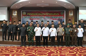 Gubernur Ansar Hadiri Pengukuhan FKUB Karimun Masa Bakti 2022-2027