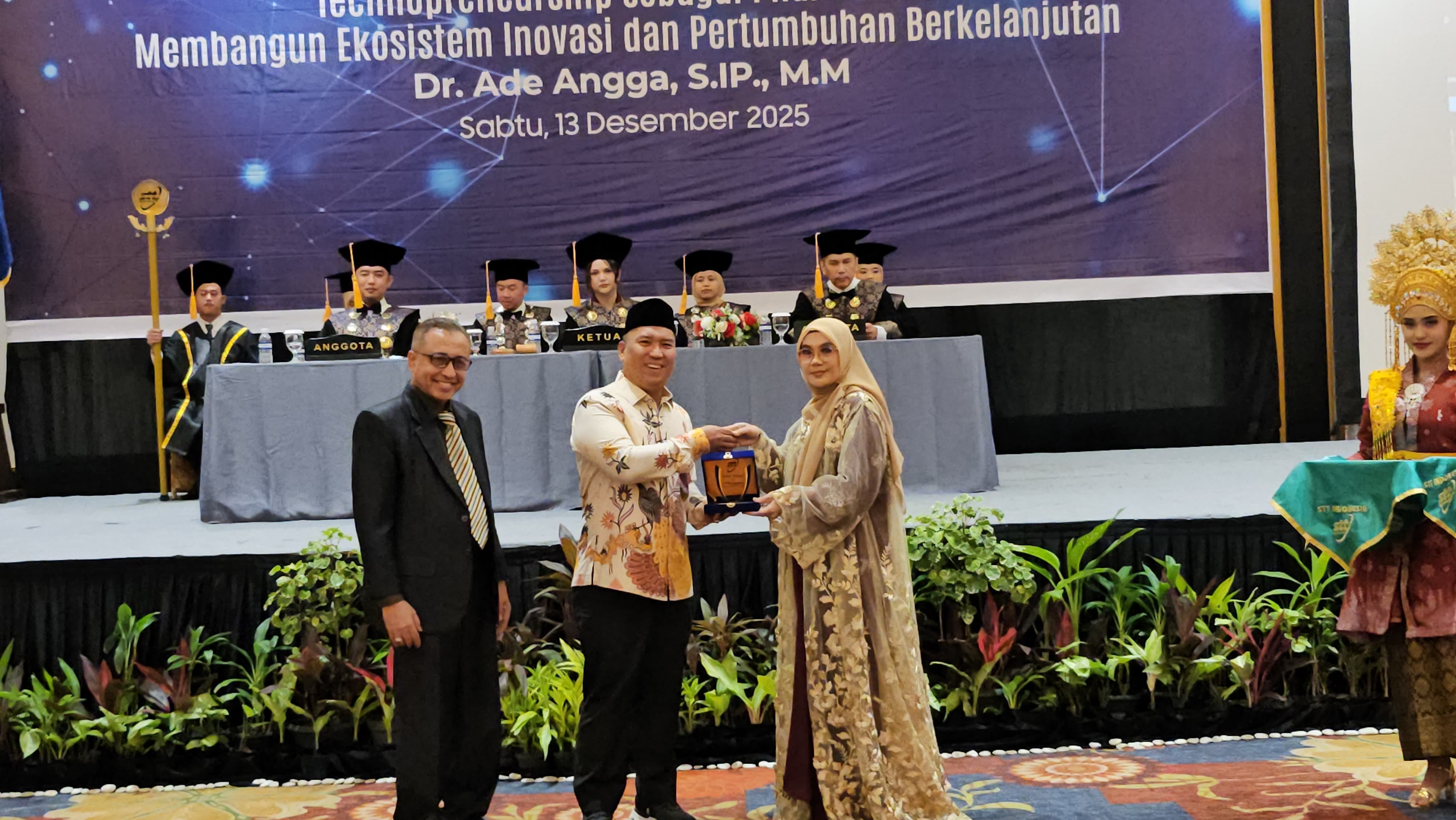 Wagub Nyanyang Hadiri Wisuda ke-14 STTI Tanjungpinang, Tekankan Peran Lulusan Hadapi Era Society 5.0