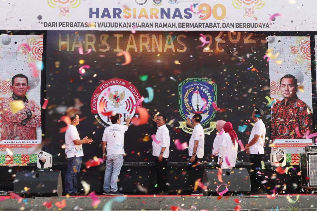 Kick-off Harsiarnas ke-90 dan Rakornas KPI se-Indonesia di Tanjungpinang Berlangsung Meriah