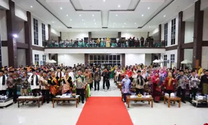 Gubernur Ansar Hadiri Pengukuhan PSMM Tanjungpinang 2023-2027