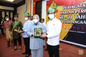 Hadiri HUT Perpat ke-21, Wagub Marlin Ajak Anak Muda Semangat Mengejar Mimpi