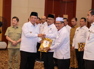 Gubernur Ansar Ahmad Serahkan DPA Tahun Anggaran 2026, Minta OPD Cermati Setiap Program dan Target Kinerja