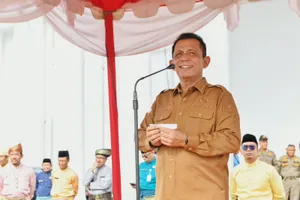 Apel Terakhir Sebelum Cuti, Gubernur Ansar Ingatkan Pegawai Fokus Pada Pelayanan Masyarakat
