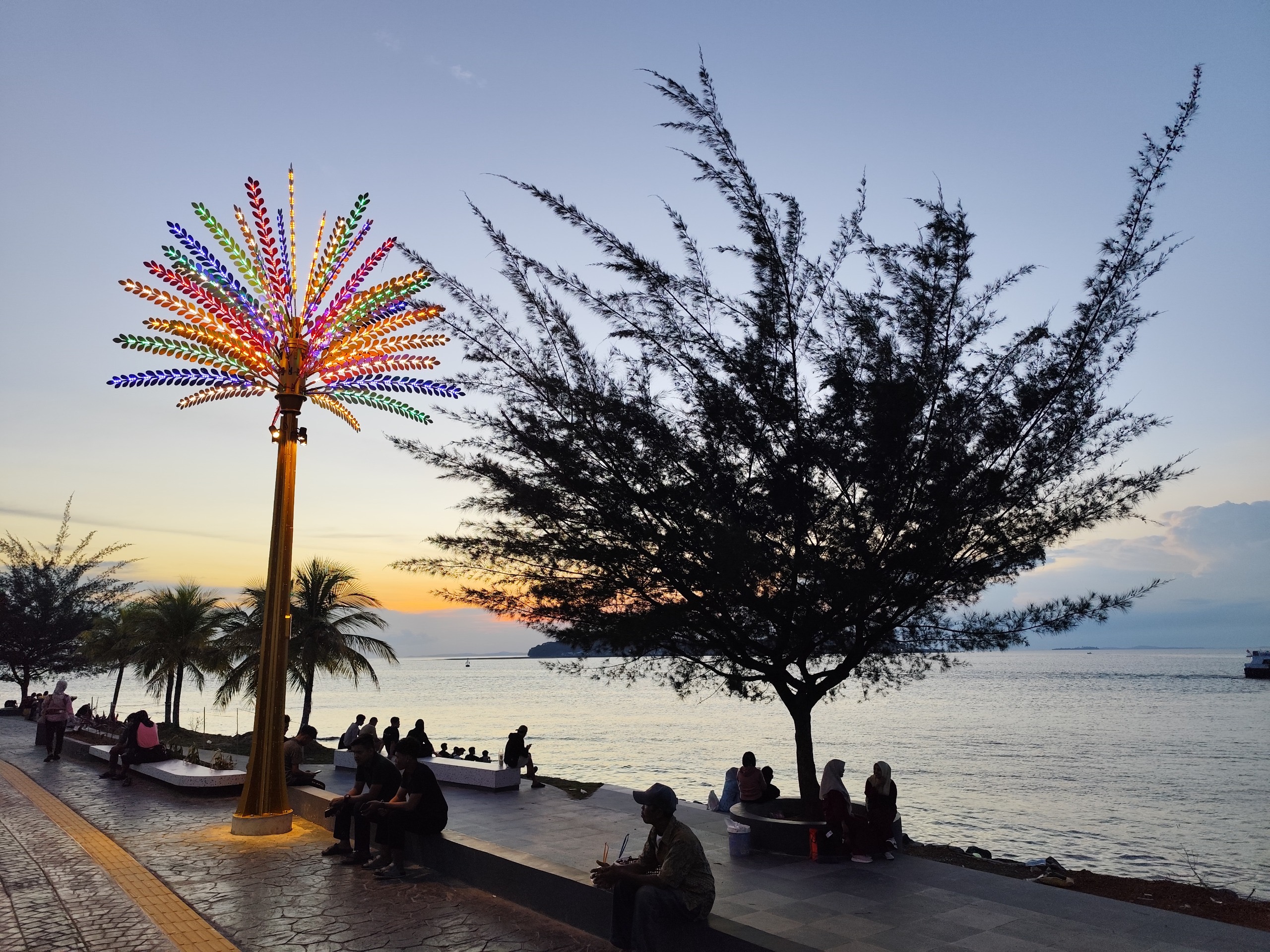 Podium Sunset dan Joging Track Taman Gurindam 12 Sudah Bisa Dimanfaatkan
