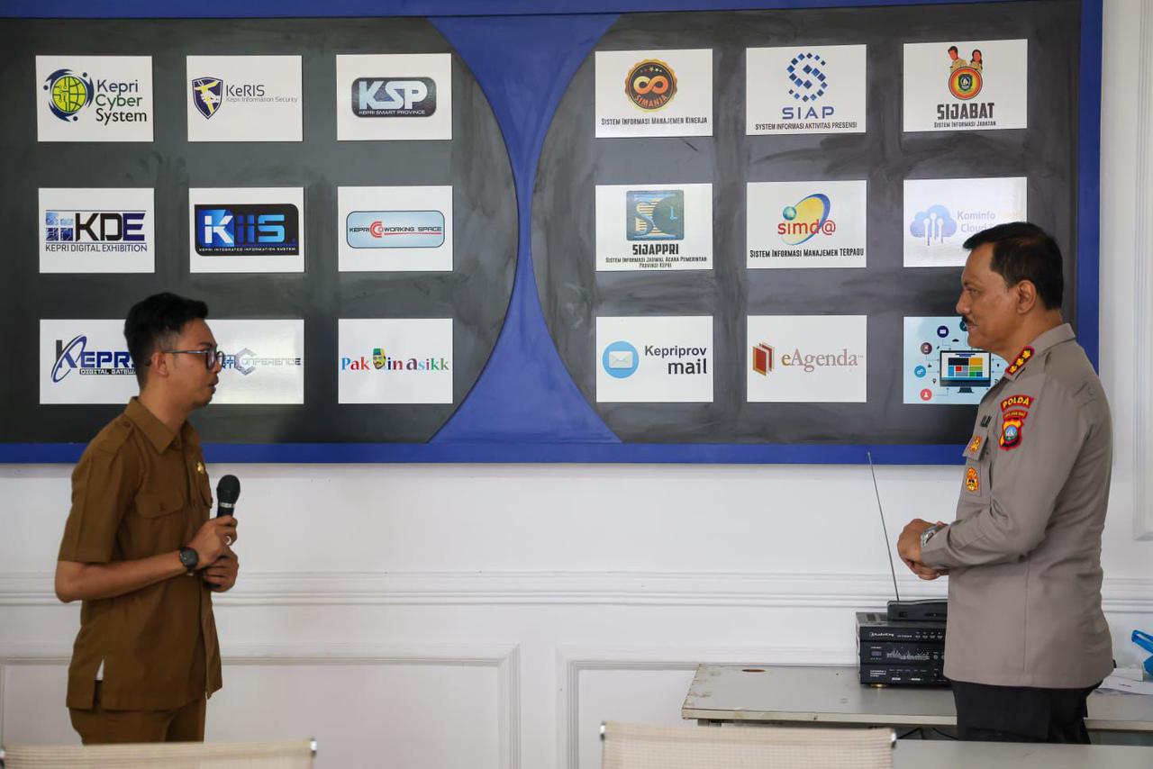 Polda Kepri dan Diskominfo Bangun Kolaborasi Digital Dukung Ketahanan Pangan Maritim