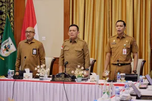 Gubernur Ansar Ikuti Rakor Sosialisasi Inpres 9/2025, Dorong Percepatan Pembentukan Koperasi Desa/Kelurahan Merah Putih