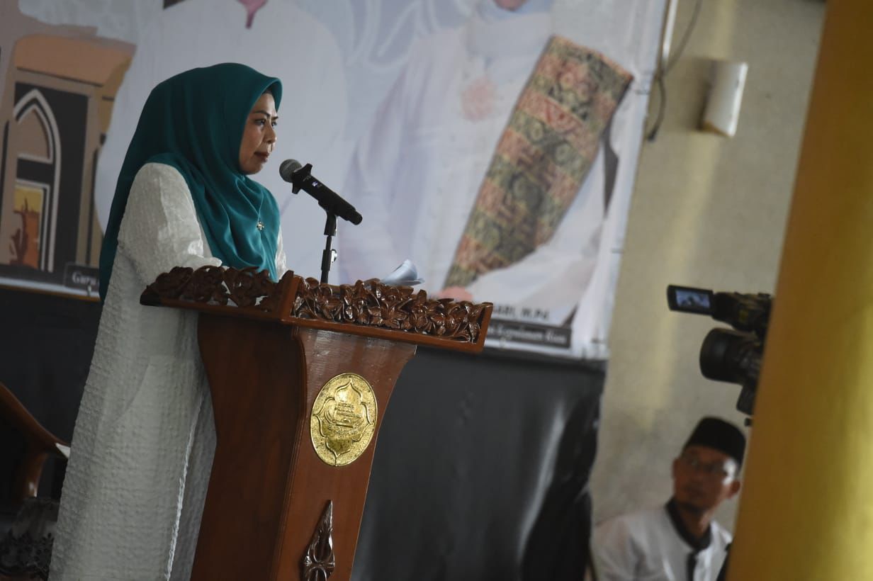 Sambut Ramadhan, Masjid Raya Nur Ilahi dan TP-PKK Kepri Gelar Tabligh Akbar