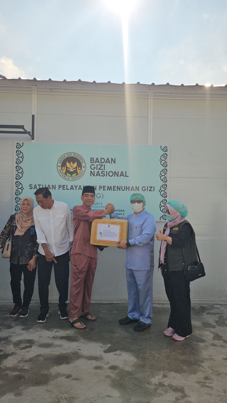 Pengawasan Program MBG, Wagub Nyanyang Tinjau SPPG di Batam