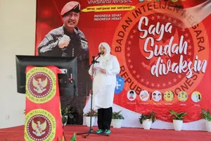 Wagub Marlin Bersyukur dengan Antusias Pelajar Ikut Vaksinasi