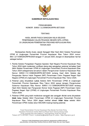 Pratinjau 20250121171216PENGUMUMAN_HASIL_AKHIR_PASCA_SANGGAH_NILAI_CPNS_2024.pdf